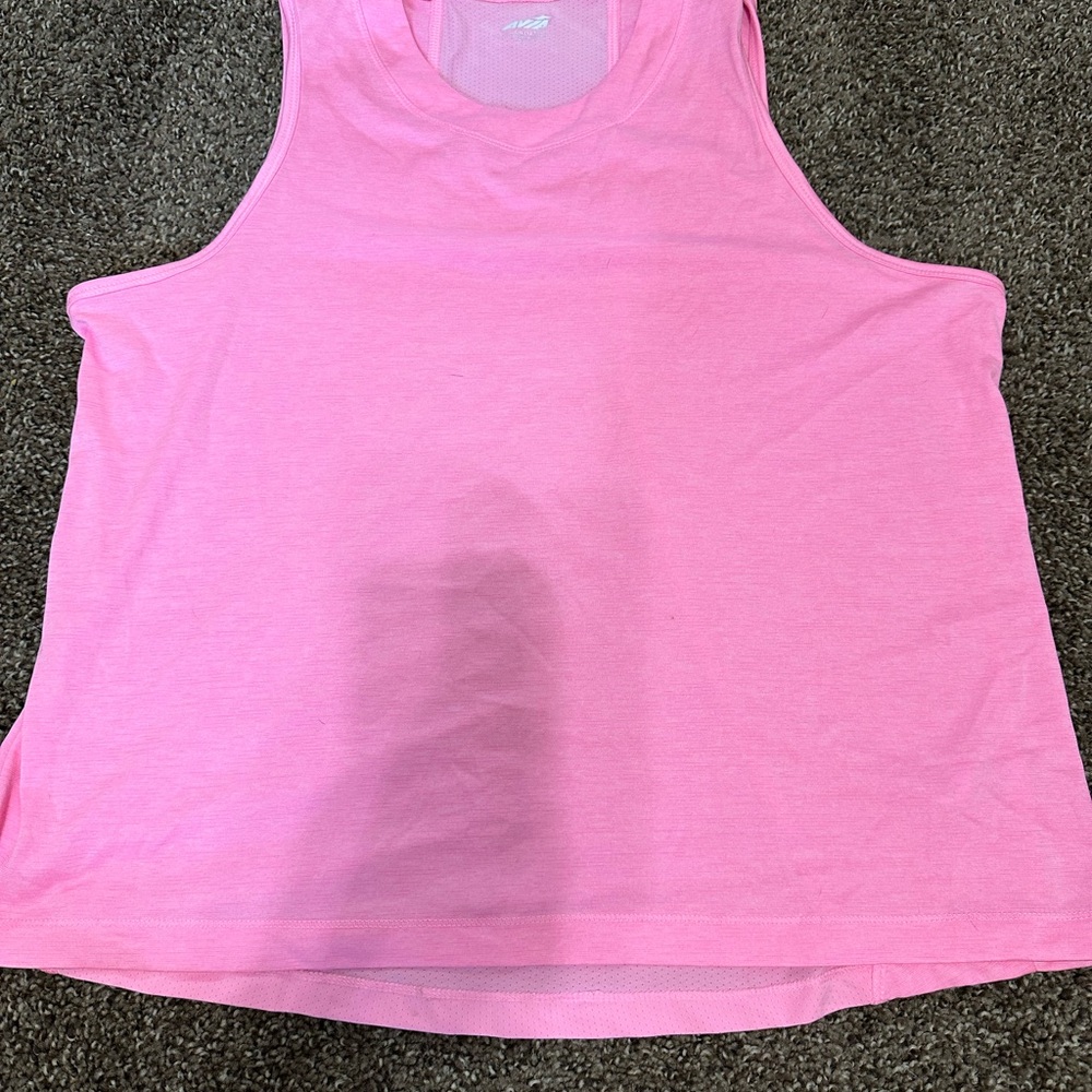 Pink Sleeveless Women's athletic  Top